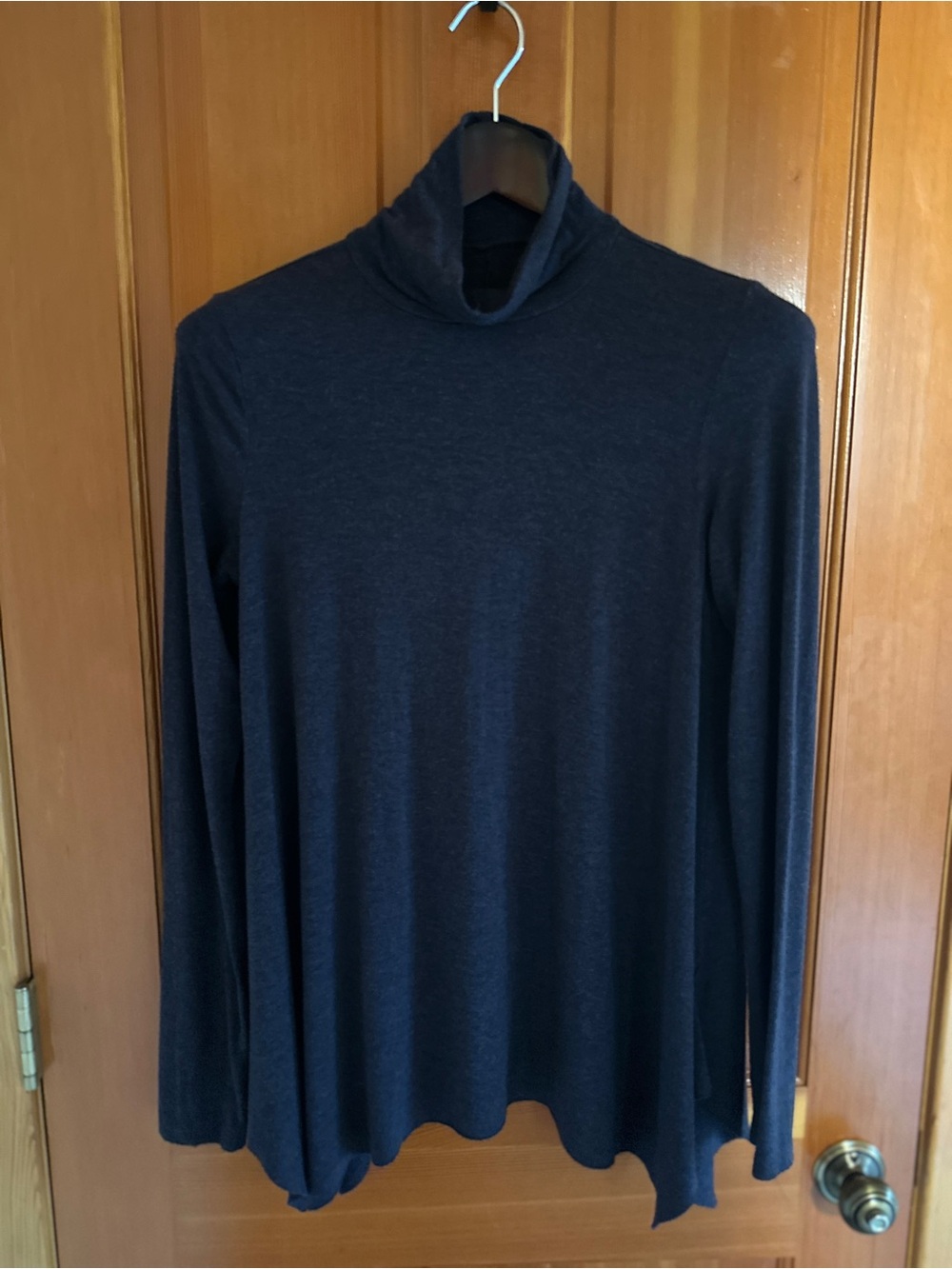 American Eagle Soft & Sexy Turtleneck Mock Neck Tunic Top | Medium